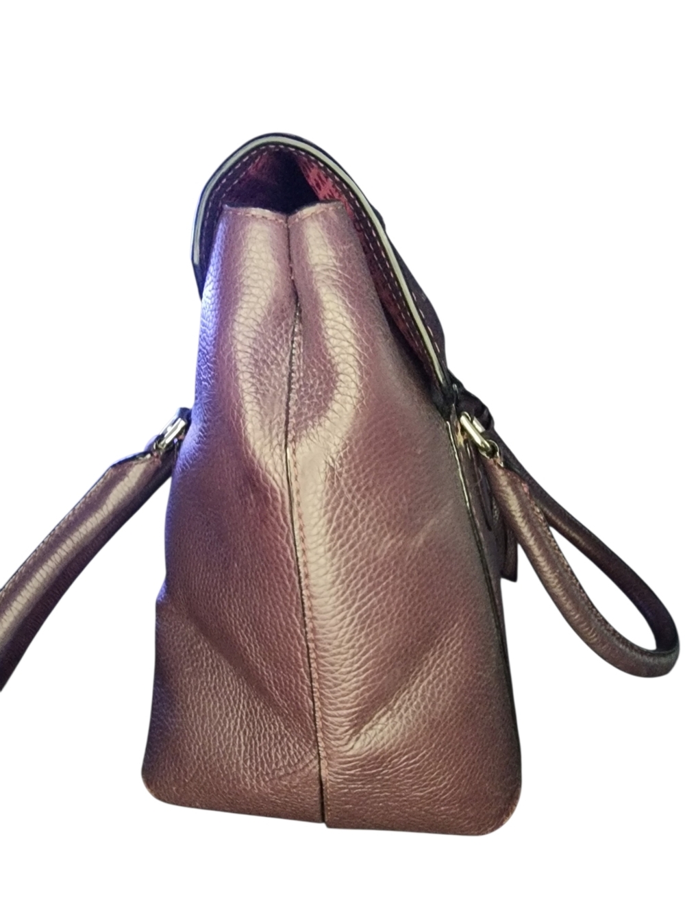Kate Spade New York McCall Street "Nicole" Satchel In Plum - Picture 3 of 11